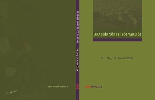 Arapgir yöresi Söz Varlığı