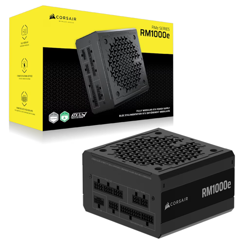 CORSAIR RM1000e 1000W 80+ Gold 140mm ATX 3.1 Full Modüler Fanlı PSU