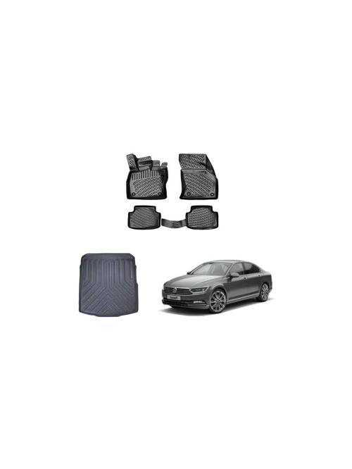 Volkswagen Passat SEDAN B8-B8.5 2015-2022 3D Paspas ve Bagaj Havuzu