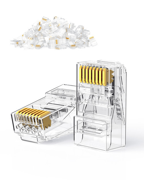 Cat6 RJ45 Konnektör 10'lu Paket, 50961