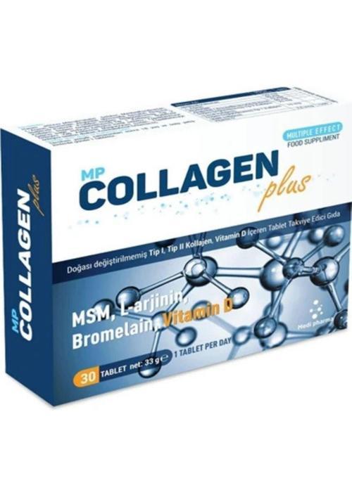 Mp Collagen Plus 30 Tablet Kolajen+C Vitamini+MSM
