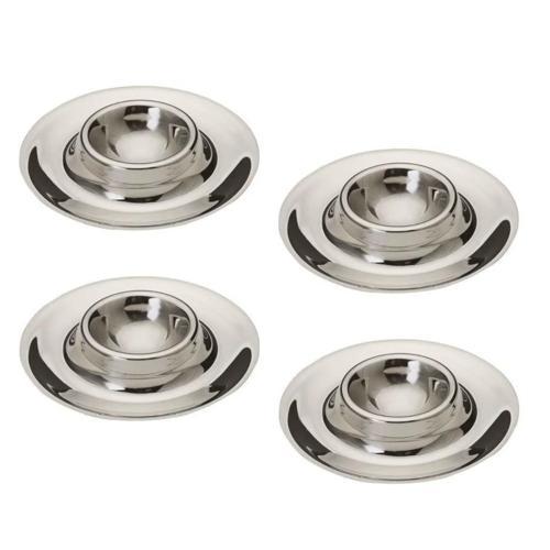 Paslanmaz Çelik 4'lü Yumurtalık - Yumurta Tutucu