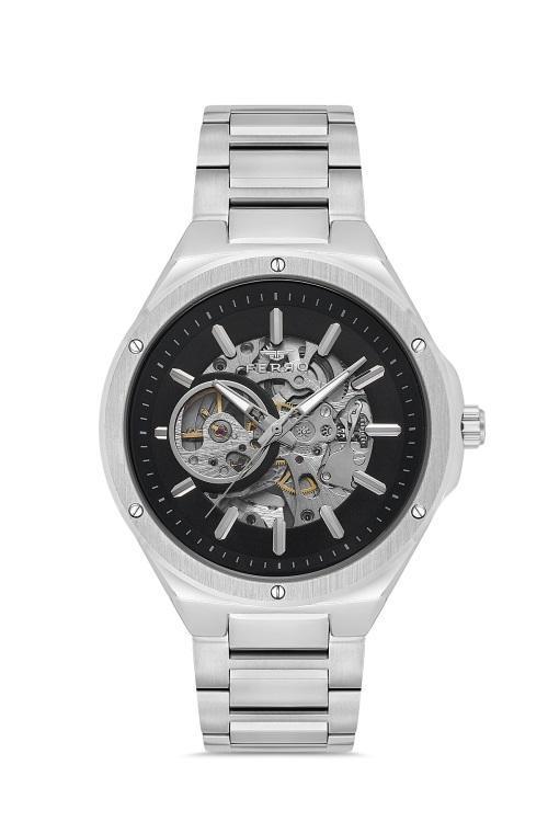 F31443A-A2 Otomatik Gri Siyah 44 mm Erkek Kol Saati