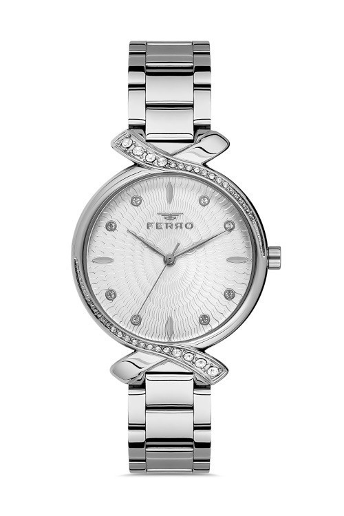 FL21254A-A Quartz Çelik Gri 33 mm Kadın Kol Saati