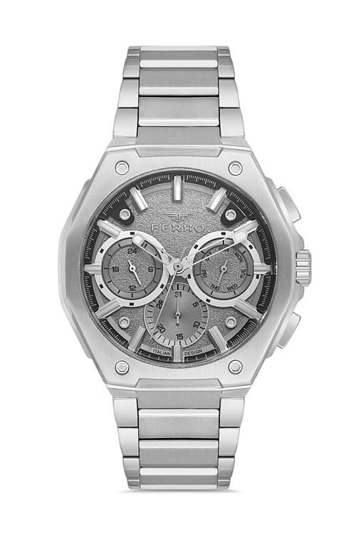 FM43023AWT-A4 Quartz Çelik Gri Tüm Fonksiyonları  Aktif 42 mm Erkek Kol Saati