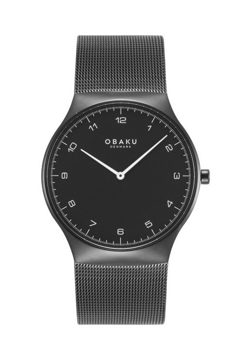 V306GXBBMB Quartz Hasır Siyah Safir Cam 40 mm Erkek Kol Saati