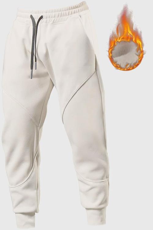 Run Sporcu Günlük İçi Şardonlu Üç İplik Spor Eşofman Altı