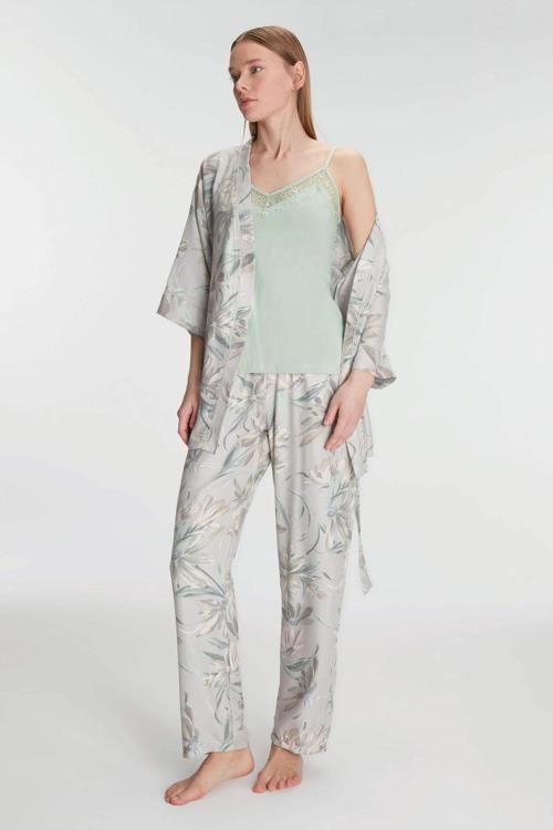 MDB MdbShop Sabahlık Atlet ve Pantolon Takım Pamuklu Pijama Set