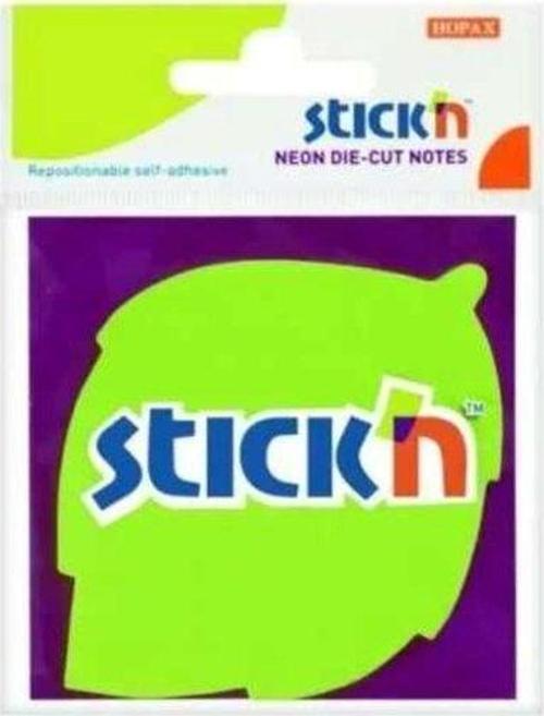 Not Kağıdı Stickn 70x70 Yaprak Neon Yeşil 50Yaprak