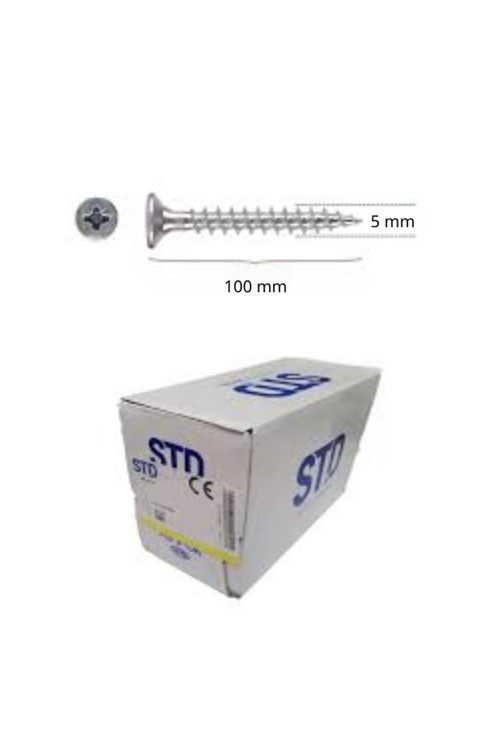 Std 5 X 100 Sunta Vidası (100 Adet)