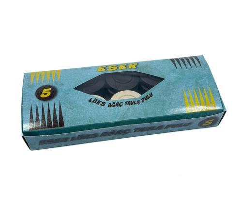 Lüks Ağaç Tavla Pulu No: 5