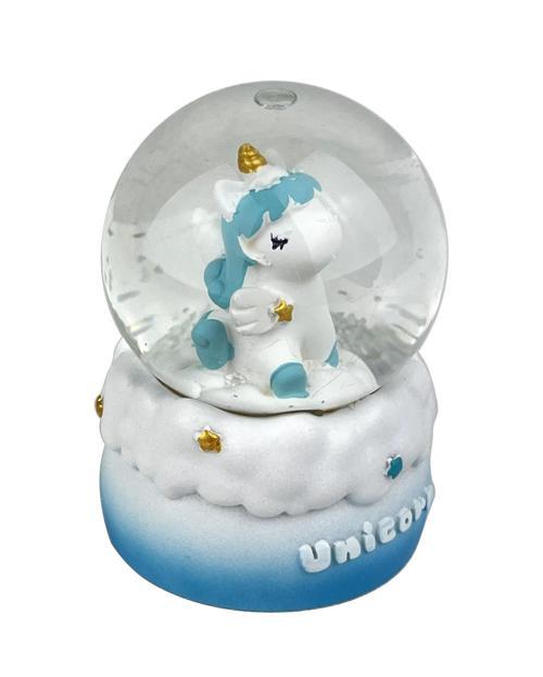 Prenses Unicorn Işıklı Kar Küresi