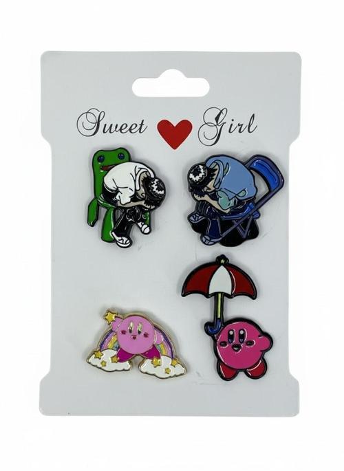 Kamp Çantası - Sırt Çantası - Terlik Süsü Charm Terlik 4'lü Jibbitz Aksesuar Model 1