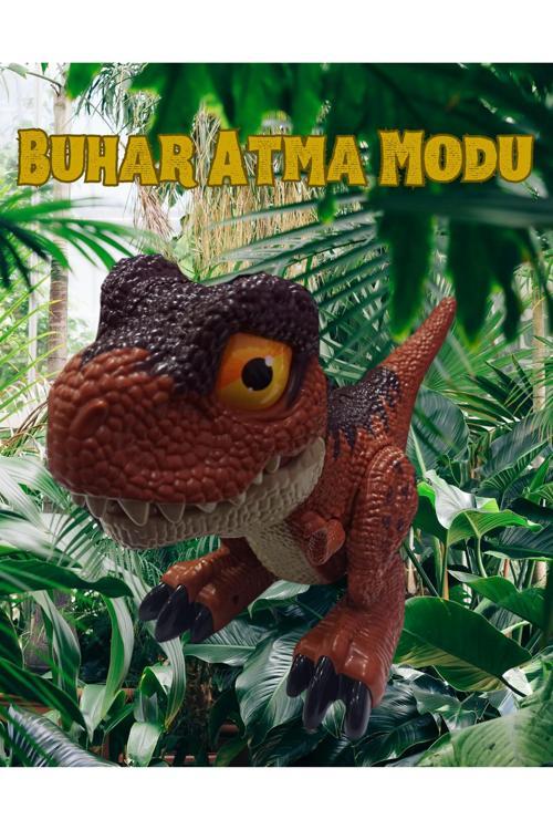 Buhar Püskürten Dinozor (Kahve)