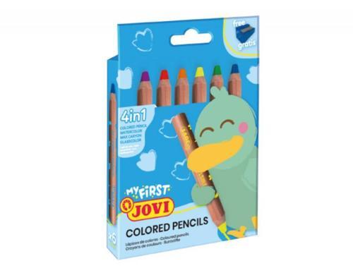 JOVI 731/6 MY FIRST 4in1 BABY KURU BOYA KALEMİ - 6RENK