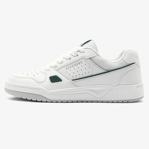 Koopa Tiebreak Low Memory Foam Leather Mens Sneaker Hafızalı Taban Hakiki Deri Erkek Günlük Spor Ayakkabı Beyaz