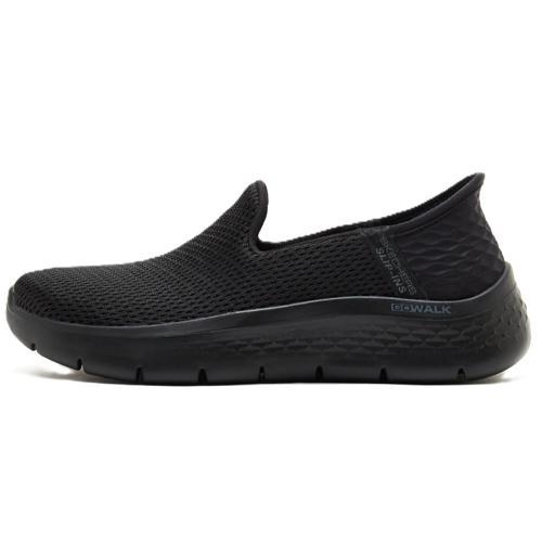 Go Walk Flex-Relish-Slip-İns Womens Walking Shoes Bağcıksız Kadın Yürüyüş Ayakkabısı Siyah