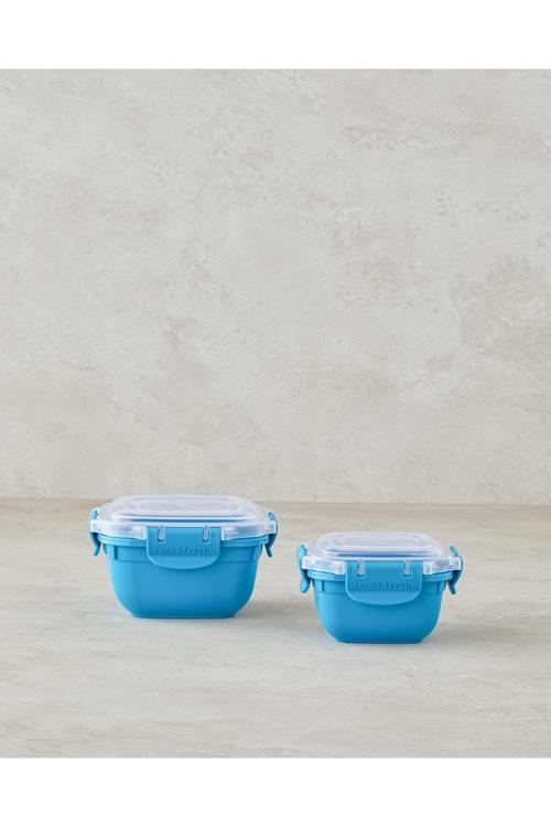 Master Lock Plastik Saklama Kabı Mavi 575 1075 Ml