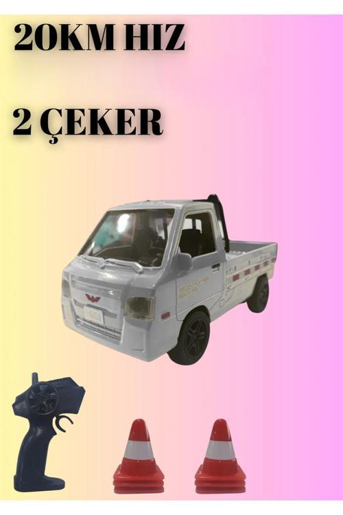 20Km Hız Yapan 2.4Ghz Pikap Görünümlü Şarjlı Uzaktan Kumandalı Drift Araba