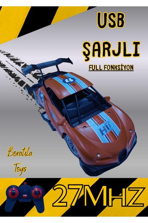 28 Cm 1:14 Ölçek 27 Mhz 15 Km Hızlı Şarjı Uzaktan Kumandalı Full Fonksiyon Drift Yarış Arabası