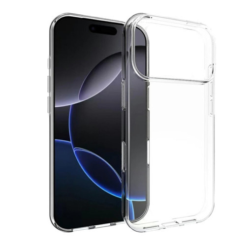 iPhone 17 Pro Max Kılıf Kamera Korumalı Silikon Şeffaf Kapak