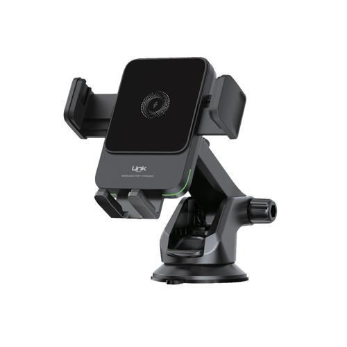 W750 15W Kablosuz Şarj 2in1 Araç İçi Telefon Tutucu