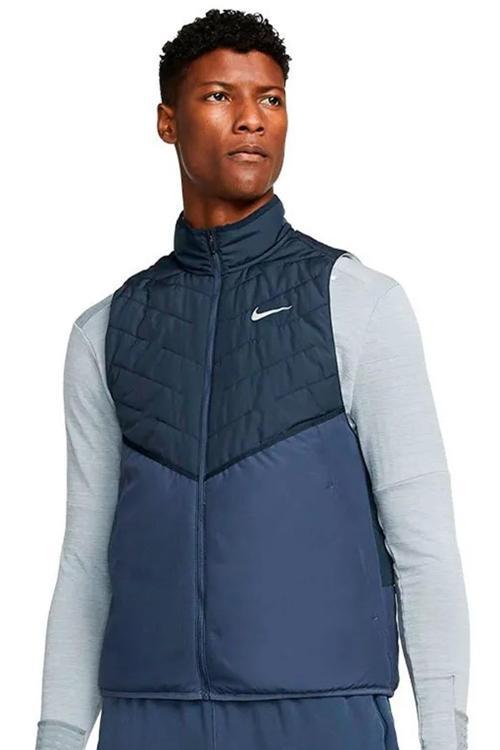 Running Therma Fit Repel Synthetic Fill Sentetik Dolgulu Termal Reflektörlü Erkek Koşu Yelek Lacivert
