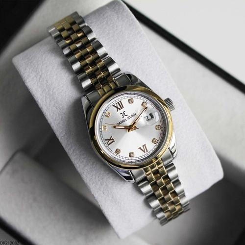 DK212082 Çelik Kordonlu Kadın Kol Saati