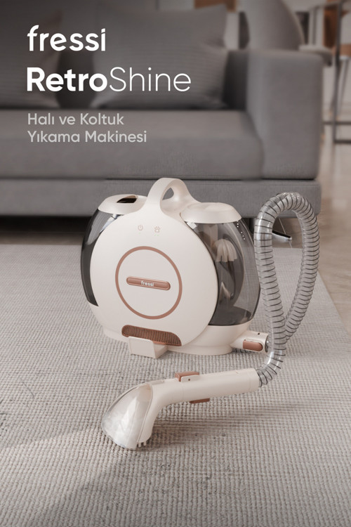 Sıcak/Soğuk Yıkama Isıtma Fonksiyonlu Koltuk Ve Halı Yıkama Leke Çıkarma Makinesi Fr-Hy01 Retroshine