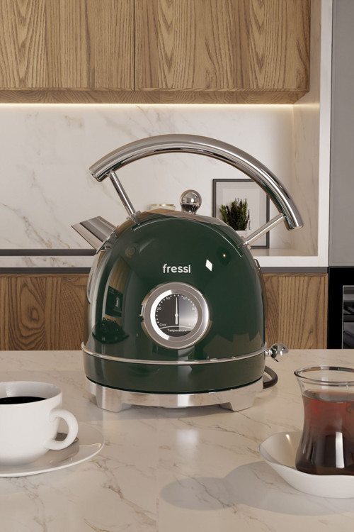 Isı Göstergeli Retro Kettle Su Isıtıcısı 1,8 Litre Fr-Kt06 Magnoli