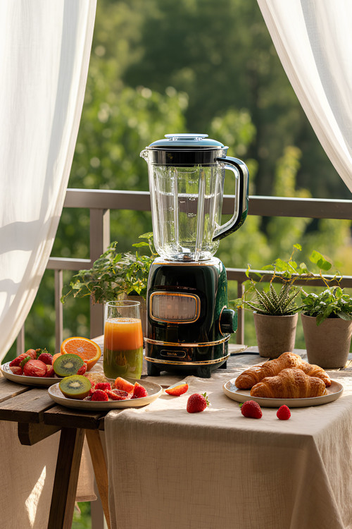 Kişisel Blender Seti Öğütücülü Smoothie Şişeli Blender 1,0 Litre Blendir Seti Fr-Bl01 Retroblend