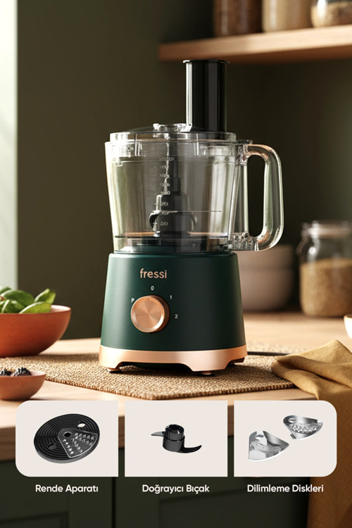 Power Blender Seti Mutfak Robotu Salata Doğrayıcı 2,5L 1200W Fr-Pbl02 Armonia