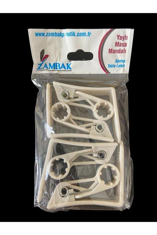 - Yaylı Masa Mandalı 4'Lü