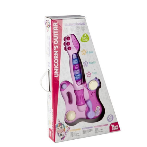 BFS ER-205 Nini Baby Unicorn Işıklı Sesli Müzikli Gitar - Erdem Oyuncak