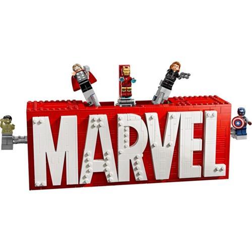 BFS    MARVEL Logosu ve Minifigürleri 76313