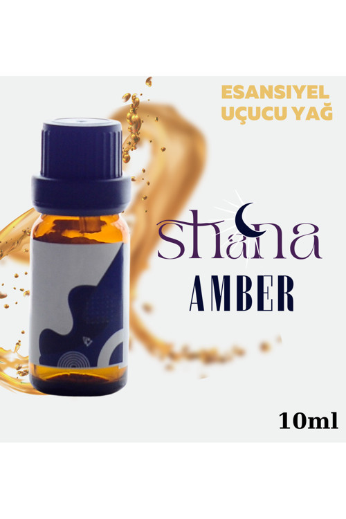 Amber Esansiyel Uçucu Yağ, Buhurdanlık Yağı, Difüzör Esansı, Oda Kokusu 10Ml