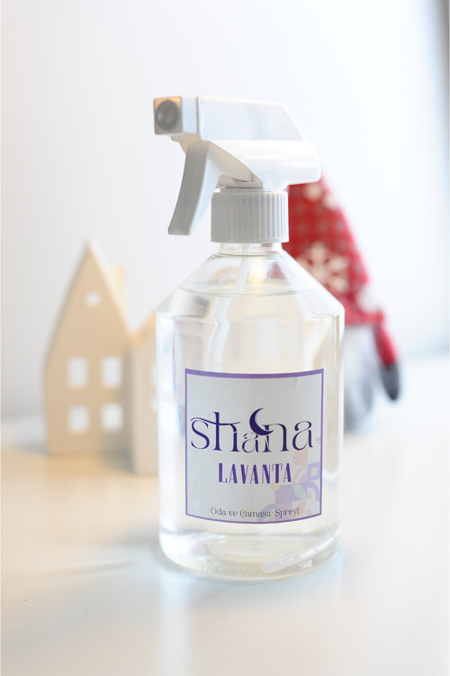 Lavanta Parfümlü Oda Ve Çamaşır Spreyi Ortam Ve Kumaş Kokusu Baby Powder Room Spray 500Ml