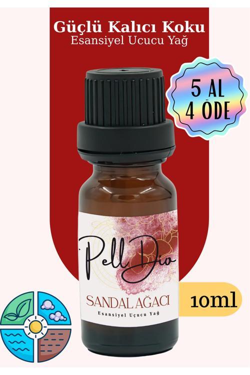 Sandal Ağacı Esansiyel Uçucu Yağ, Buhurdanlık Yağı, Difüzör Esansı, Oda Kokusu 10Ml