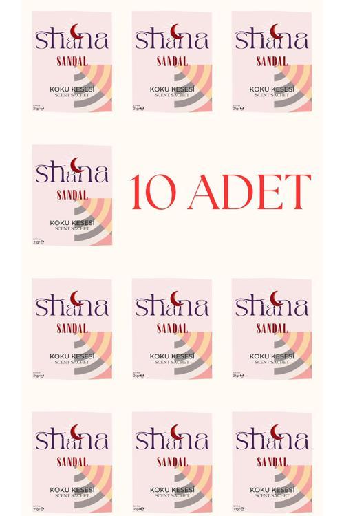 10'Lu Sandal Dolap Ayakkabılık Ve Çekmece Parfümlü Kese Kokusu Oda Koku Kesesi