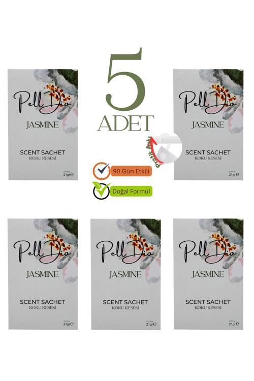 5'Li Yasemin Dolap Ayakkabılık Ve Çekmece Parfümlü Kese Kokusu Oda Koku Kesesi