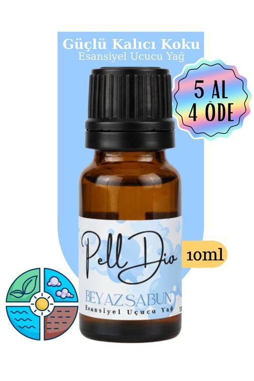 Beyaz Sabun Esansiyel Uçucu Koku Yağı Buhurdanlık Yağı Difüzör Esansı Hobi Esans Ortam Oda 10Ml