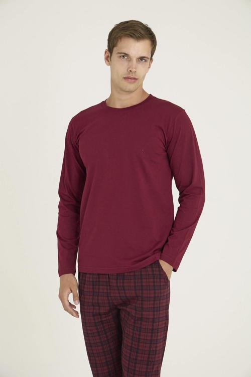 9273 Erkek O Yaka Pijama Takımı