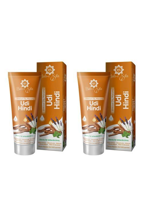 Babı Şifa Bitkisel Diş Macunu Udi Hindi 140Gr 2 Adet