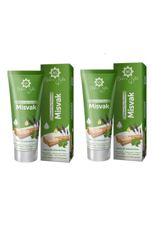 Bitkisel Diş Macunu Misvak 140 Gr.*2