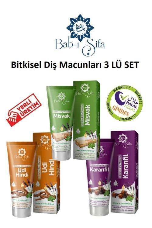Bitkisel Diş Macunları 140 Gr. 3 Lü Set
