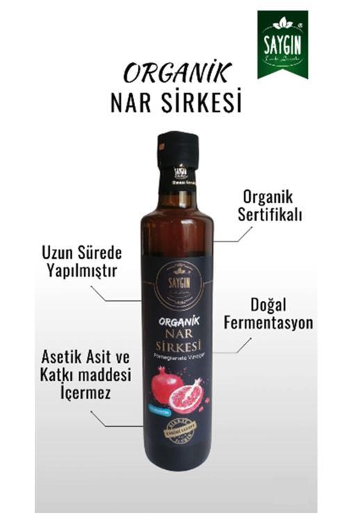 Organik Nar Sirkesi 500 Ml.