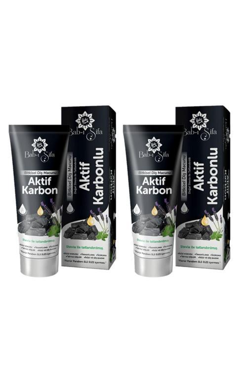Bitkisel Diş Macunu Aktif Karbon 140 Gr. *2 Adet