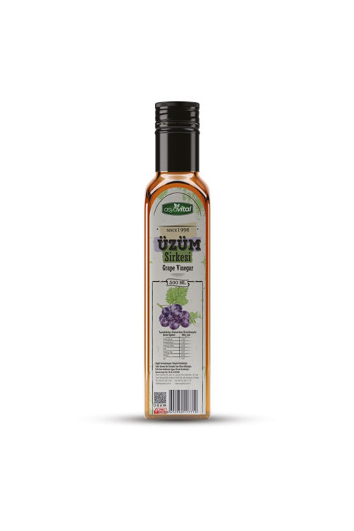 Asya Vital Üzüm Sirkesi 500 Ml.