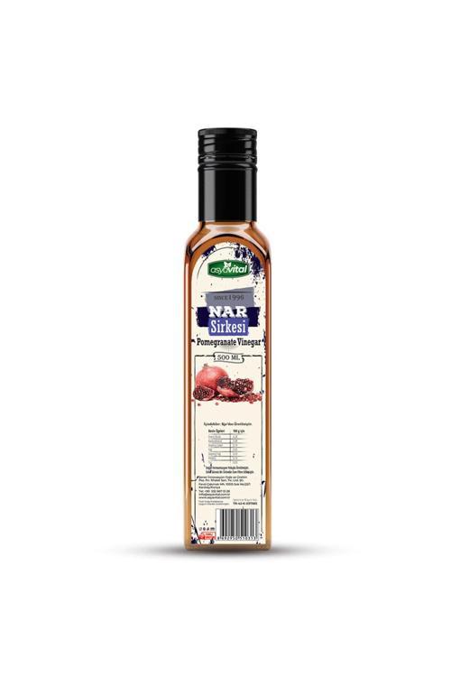 Doğal Nar Sirkesi 500 Ml Cam Şişe