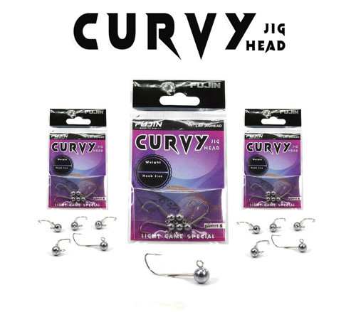 Curvy Jig Head 6 no 1gr
